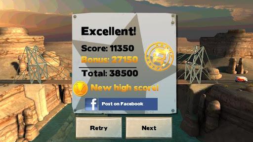 Bridge Constructor Demo - عکس بازی موبایلی اندروید