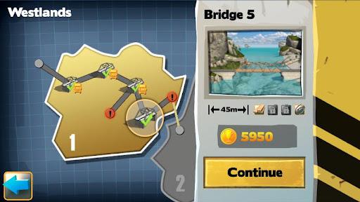 Bridge Constructor FREE - عکس بازی موبایلی اندروید