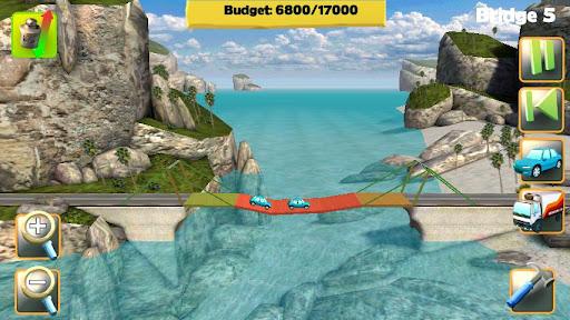 Bridge Constructor Demo - عکس بازی موبایلی اندروید