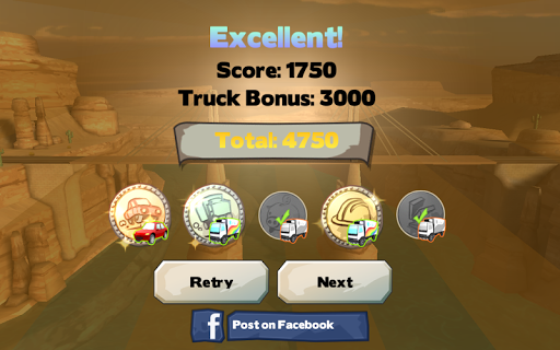 Bridge Constructor Playground FREE - Gameplay image of android game