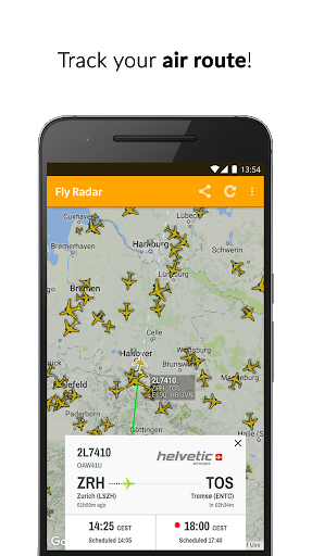 Flight Radar: Flight Tracker - عکس برنامه موبایلی اندروید