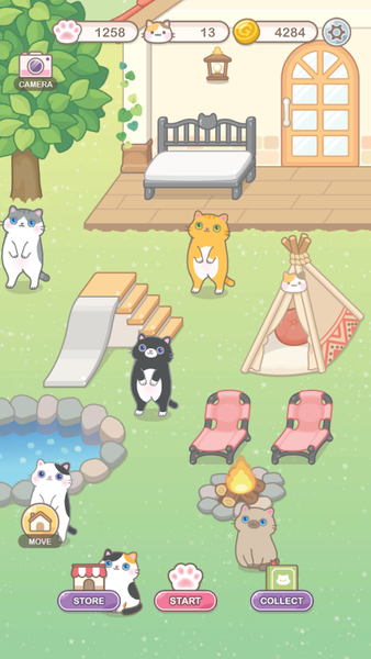 Cat Sitter - nonogram - Gameplay image of android game