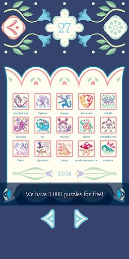 Luna Story III (nonogram) - Gameplay image of android game