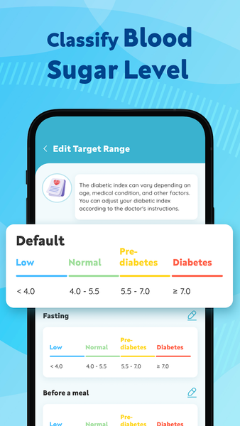 Blood Sugar Log and BP Tracker - عکس برنامه موبایلی اندروید