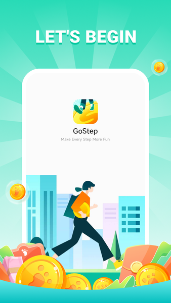 GoStep : Step to earn - عکس برنامه موبایلی اندروید