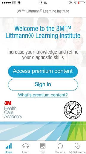 3M Littmann Learning Institute - عکس برنامه موبایلی اندروید