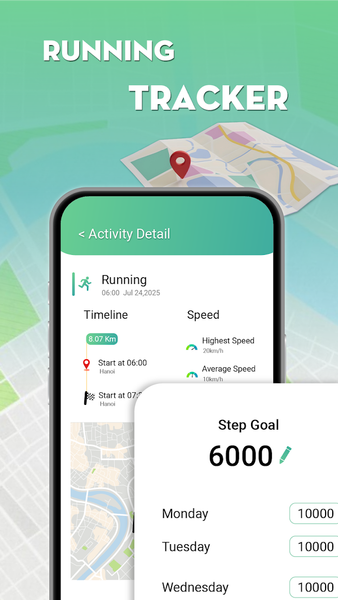 Pedometer – Daily Step Counter - عکس برنامه موبایلی اندروید