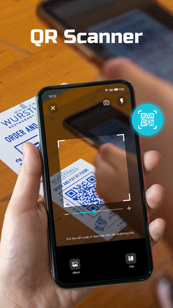QR & Barcode Scanner Plus - عکس برنامه موبایلی اندروید