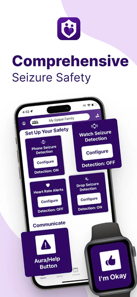 Epipal: Epilepsy Seizure Alert - Image screenshot of android app