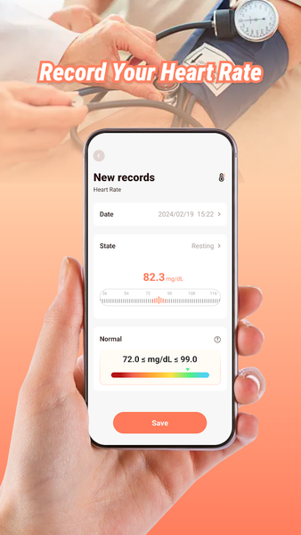 Health Sense: Heart Rate Track - عکس برنامه موبایلی اندروید