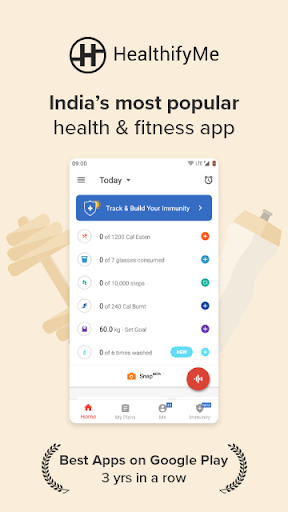 Healthify: AI Diet & Fitness - Image screenshot of android app