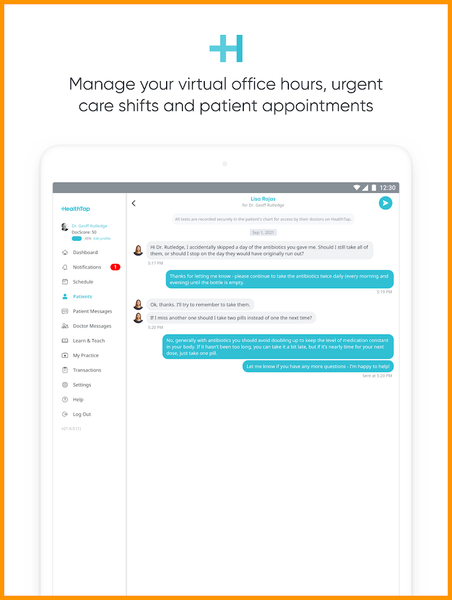 HealthTap for Doctors - عکس برنامه موبایلی اندروید