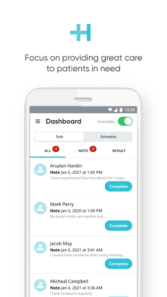 HealthTap for Doctors - عکس برنامه موبایلی اندروید