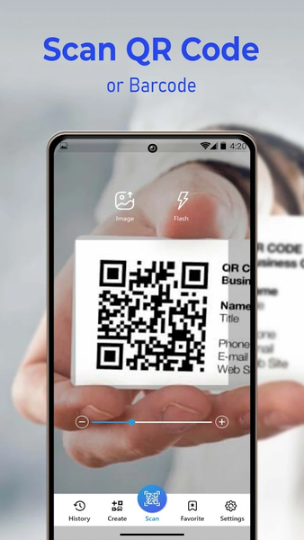 QR Scanner: Barcode Scanner - عکس برنامه موبایلی اندروید