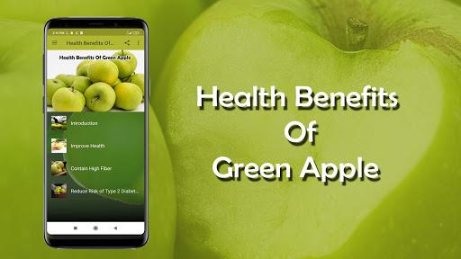 Health Benefits of Green Apple - Image screenshot of android app