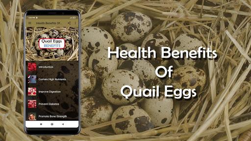 Health Benefits Of Quail Eggs - Image screenshot of android app