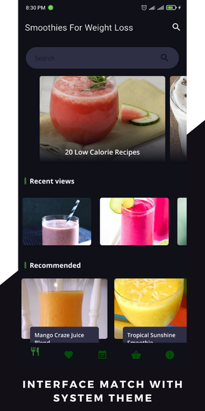 Weight Loss Smoothie Recipes - عکس برنامه موبایلی اندروید
