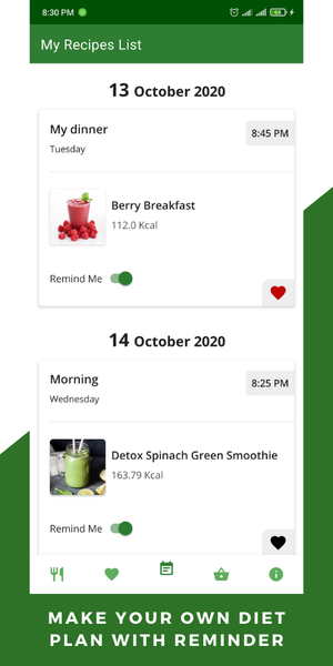 Weight Loss Smoothie Recipes - عکس برنامه موبایلی اندروید