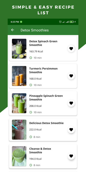 Weight Loss Smoothie Recipes - عکس برنامه موبایلی اندروید