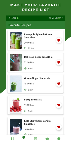 Weight Loss Smoothie Recipes - عکس برنامه موبایلی اندروید