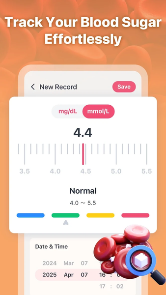 Beatly: Blood Pressure & Sugar - عکس برنامه موبایلی اندروید