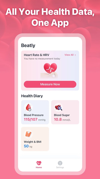 Beatly - Health Data Tracker - عکس برنامه موبایلی اندروید