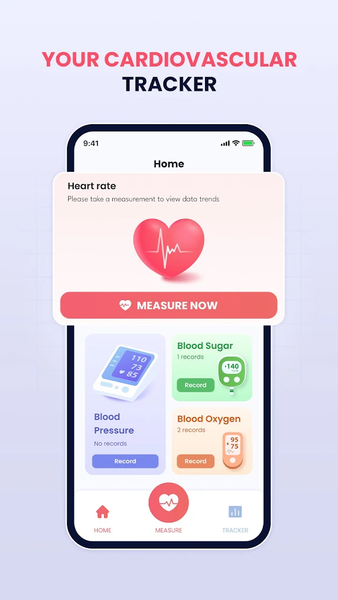 Heart Rate Monitor: Health App - عکس برنامه موبایلی اندروید