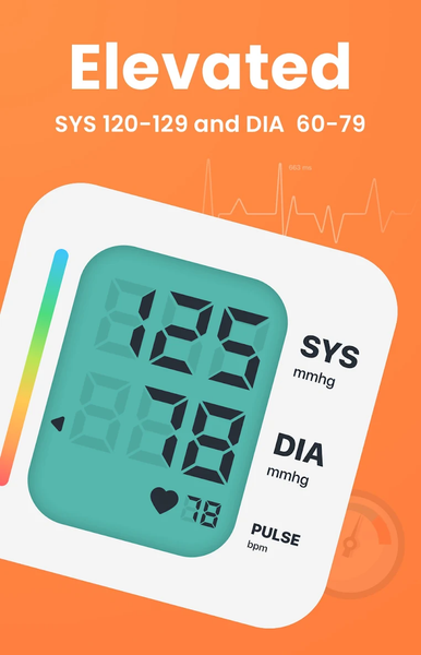 Blood Pressure - Heart Rate - Image screenshot of android app