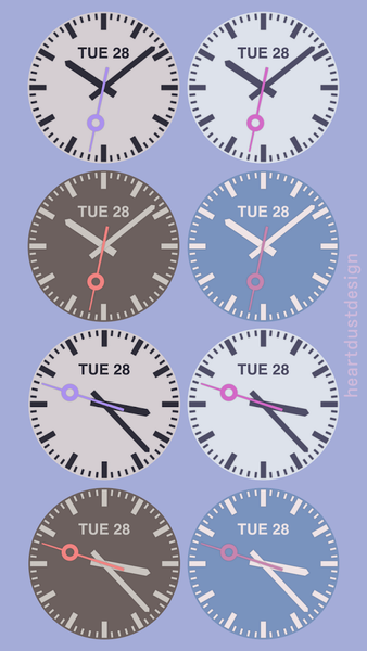 Railway Clock Watch Face - Image screenshot of android app