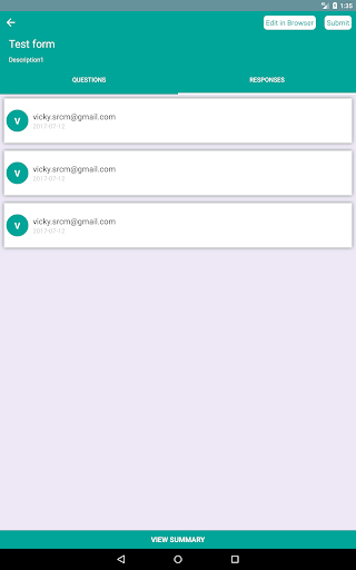 FormsApp - عکس برنامه موبایلی اندروید