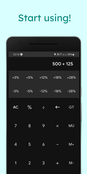 GST Calculator - AI Calculator - عکس برنامه موبایلی اندروید