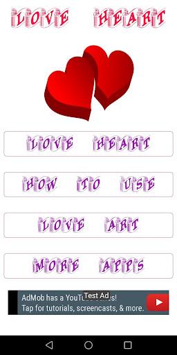 Love Logo Maker: Make Love logo for free - عکس برنامه موبایلی اندروید