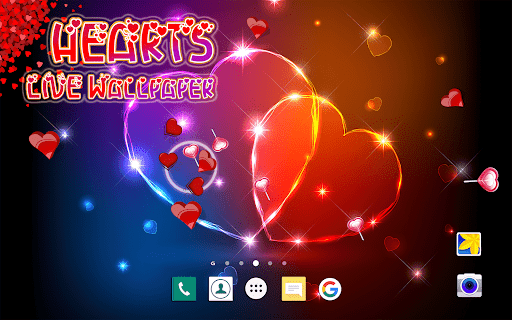 Heart Live Wallpaper - عکس برنامه موبایلی اندروید