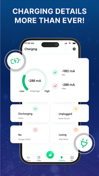 Full Battery Alarm 100% - Image screenshot of android app