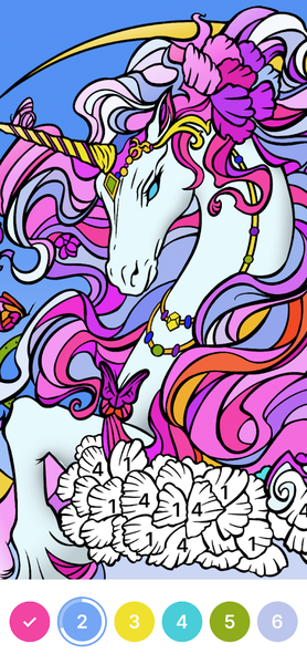 Paint Me: Color By Number - Gameplay image of android game