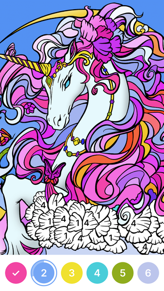 Paint Me: Color By Number - Gameplay image of android game