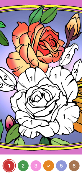 Paint Me: Color By Number - Gameplay image of android game