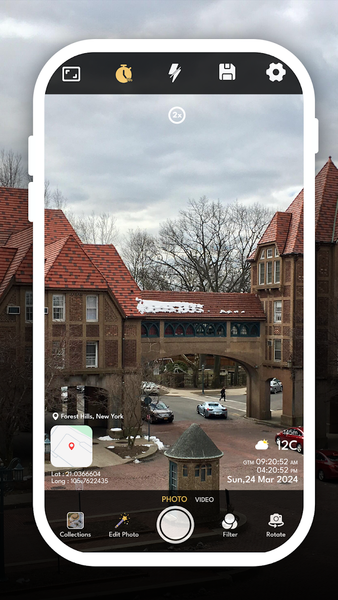 GPS Camera - Timestamp Camera - Image screenshot of android app