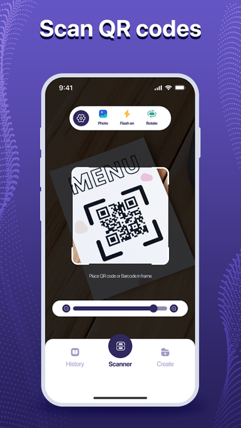 QR Scanner - Barcode Reader - عکس برنامه موبایلی اندروید