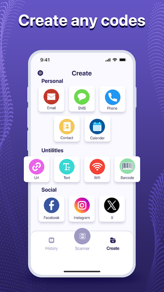 QR Scanner - Barcode Reader - عکس برنامه موبایلی اندروید