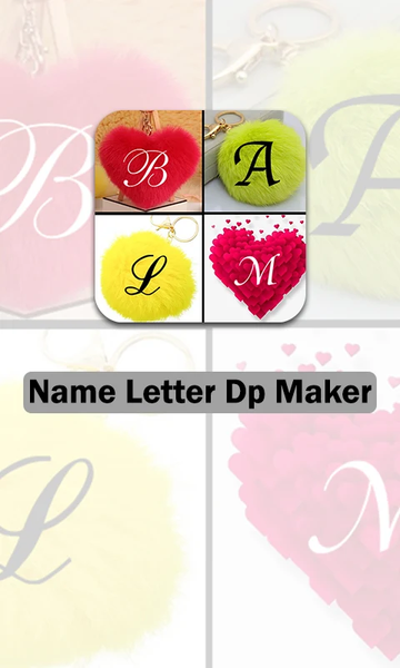 Name Letter Dp Maker – Name DP - عکس برنامه موبایلی اندروید