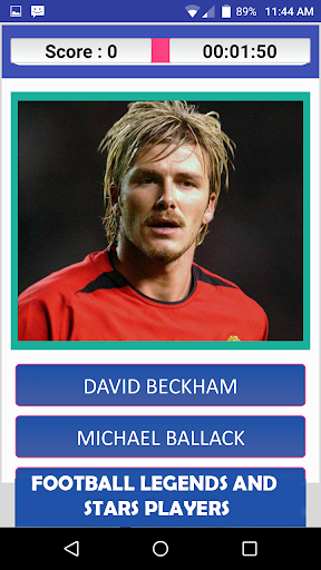 Football Soccer Quiz: Guess the Player - عکس بازی موبایلی اندروید