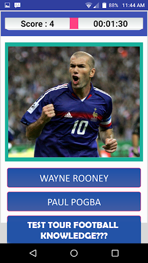 Football Soccer Quiz: Guess the Player - عکس بازی موبایلی اندروید