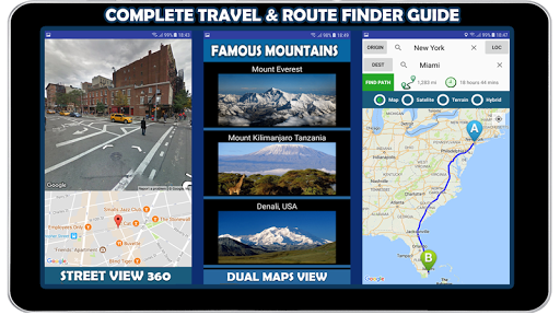 Street View Map & Street Map Navigation - عکس برنامه موبایلی اندروید