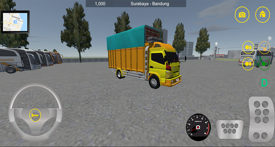 Truck Oleng Canter Offline - عکس بازی موبایلی اندروید