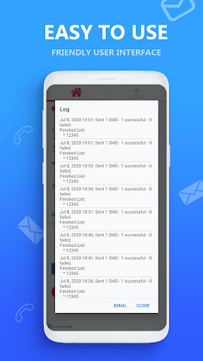 AUTO MESSAGE send response sms - عکس برنامه موبایلی اندروید