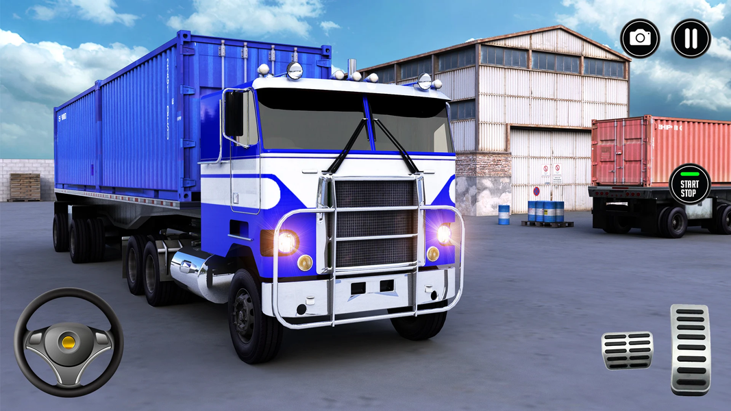 Heavy Cargo Truck Simulator 3D - عکس بازی موبایلی اندروید