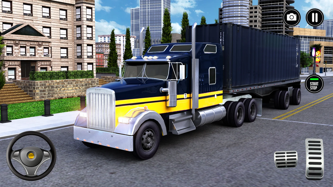 Heavy Cargo Truck Simulator 3D - عکس بازی موبایلی اندروید