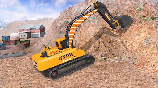 Excavator Crane Driving Sim - عکس برنامه موبایلی اندروید