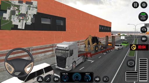 Truck Simulator Heavy Vehicle - Gameplay image of android game